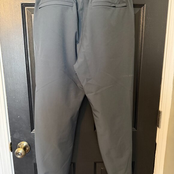 Mens FLX Lightweight Sweatpants Wind Pants Gray Blue Large - Picture 3 of 3